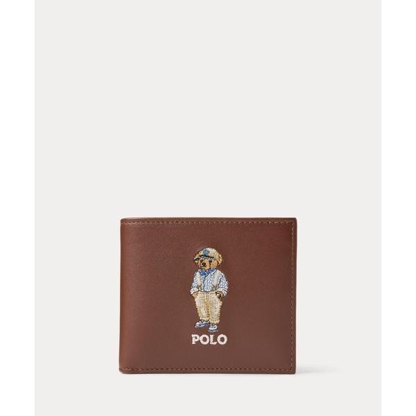 Polo ベア レザー ビルフォールド コイン ウォレット | ポロ