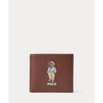 Polo ベア レザー ビルフォールド コイン ウォレット | ポロ ラルフ 