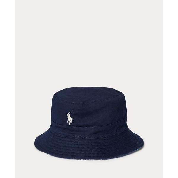 リバーシブル ツイルパッチワーク バケット ハット | ポロ ラルフ