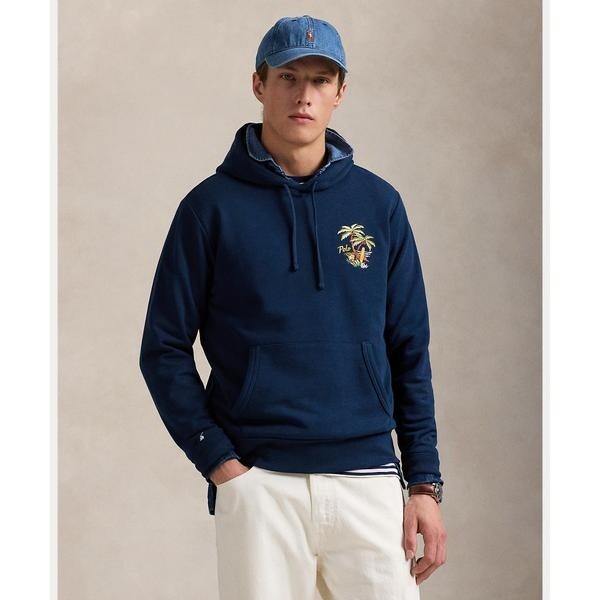 エンブロイダリー ループバック フリース フーディ | ポロ ラルフ