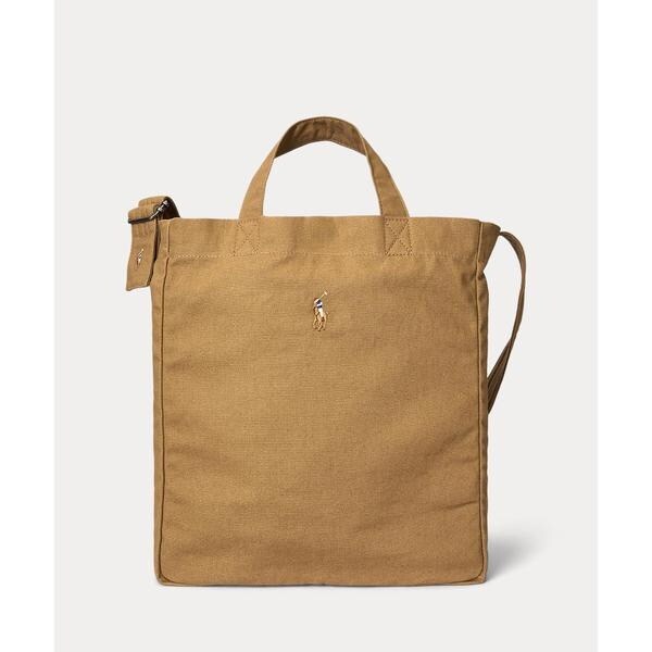 POLO RALPH LAUREN ポロベア キャンバス ショッパートートバッグ ポロ ベア ツイル ショッパー トート （トートバッグ）｜POLO