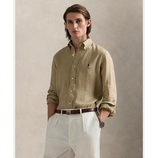 POLO RALPH LAUREN クラシックフィット リネンシャツ クラシック フィット リネン シャツ | ポロ ラルフ ローレン
