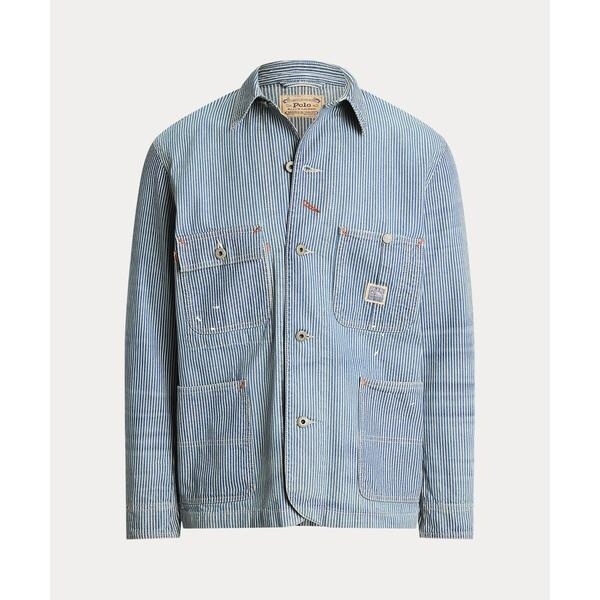 インディゴ ヒッコリーストライプ ユーティリティ ジャケット | ポロ