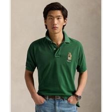 オリジナル フィット Polo ベア メッシュ ポロシャツ