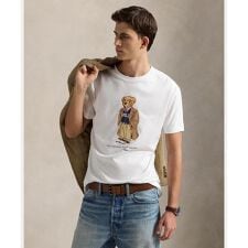 クラシック フィット Polo ベア ジャージー Tシャツ