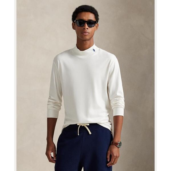 ソフト コットン モックネック シャツ | ポロ ラルフ ローレン(POLO