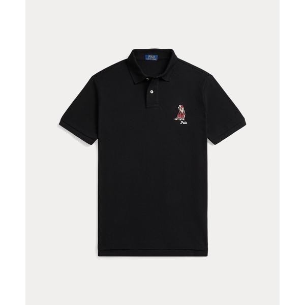 RALPHLAUREN / ラグビーシャツクラシックフィット M's M クラシック フィット ストライプド ジャージー ラグビー シャツ