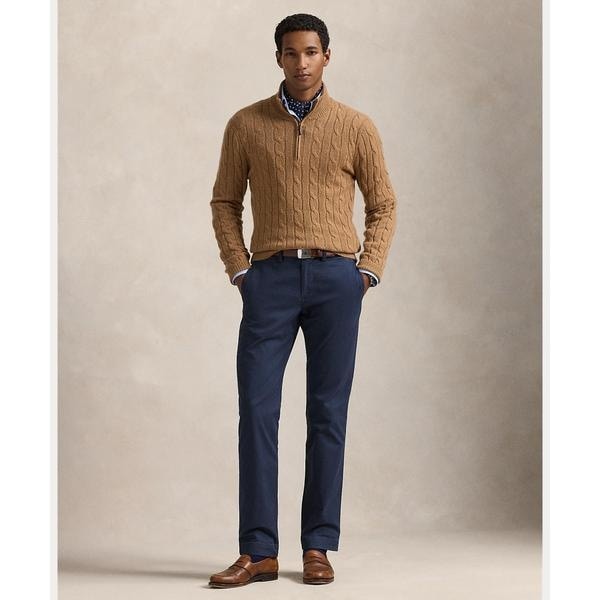 ストレッチ ストレート フィット ウォッシュド チノ パンツ | ポロ