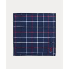 ポロ ラルフ ローレン(POLO RALPH LAUREN)のチェック コットン テリー ハンカチーフ