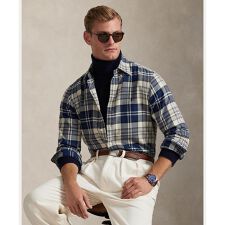 クラシック フィット チェック ツイル シャツ