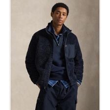 パイル フリース ハイブリッド ジャケット