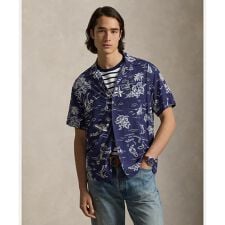 クラシック フィット Polo ベア キャンプ シャツ