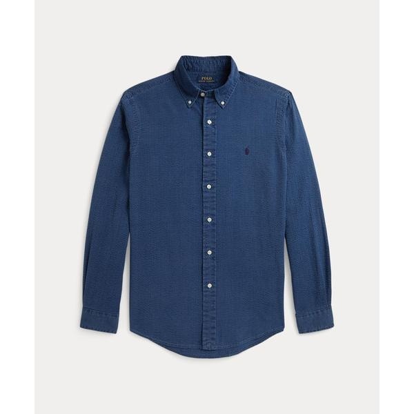 ［たまご］ヴィンテージ　ラルフ　Ralph　シアサッカー 90's Polo Ralph Lauren ストライプ柄 ブルゾン “シアサッカー