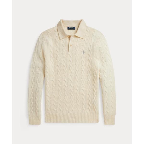 ケーブルニット ウールカシミヤ セーター | ポロ ラルフ ローレン(POLO