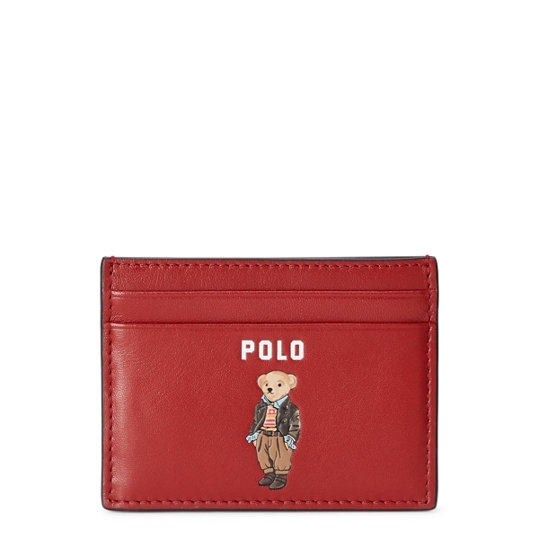 Polo ベア レザー カード ケース | ポロ ラルフ ローレン(POLO RALPH