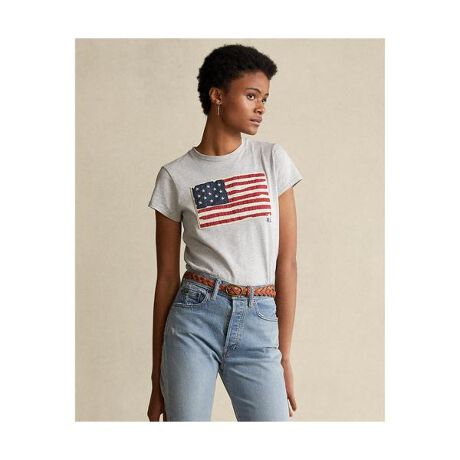 フラッグ コットン ジャージー Tシャツ | ポロ ラルフ ローレン(POLO 