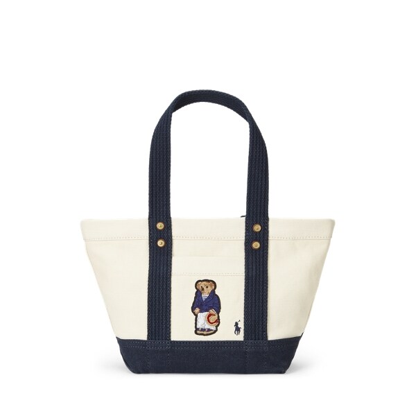 Polo ベア キャンバス ミニ トート | ポロ ラルフ ローレン(POLO RALPH