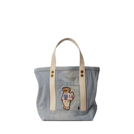 Polo ベア スモール デニム トート | ポロ ラルフ ローレン(POLO RALPH 