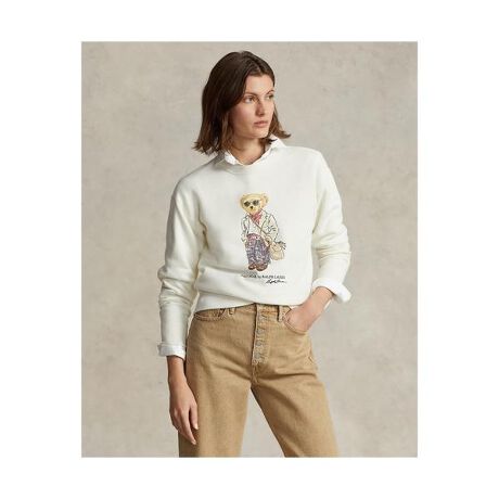 Polo ベア フリース クルーネック スウェットシャツ | ポロ ラルフ  