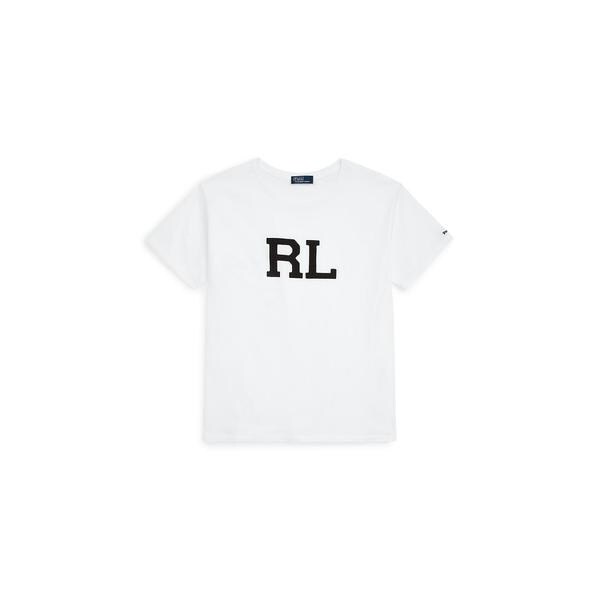✨️激レア✨️ POLO ラルフローレン RL ロゴ Tシャツ ホワイト RL ロゴ ジャージー Tシャツ | ポロ ラルフ ローレン(POLO RALPH