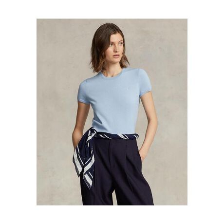 コットンブレンド ショートスリーブ セーター | ポロ ラルフ ローレン  