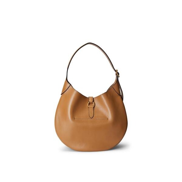 Polo ID ミディアム レザー ショルダー バッグ | ポロ ラルフ