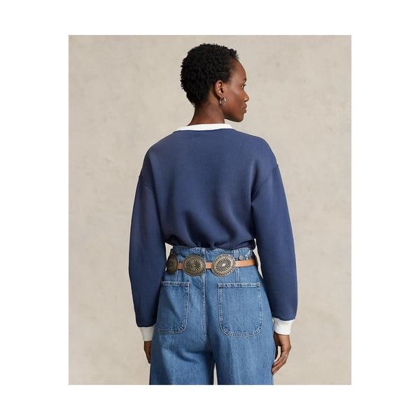 チェーンステッチクオート フリース スウェットシャツ | ポロ ラルフ