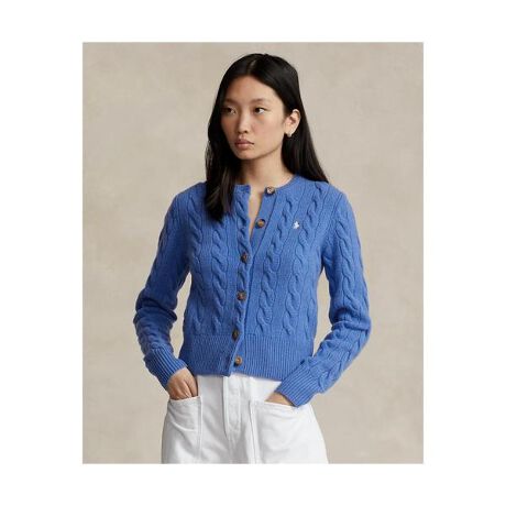 ケーブルニット ウールカシミヤ カーディガン | ポロ ラルフ ローレン  