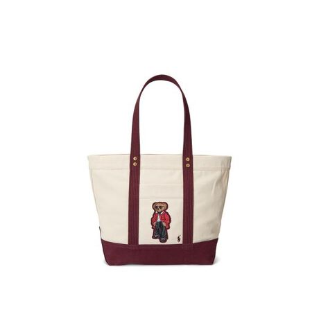 キャンバス ミディアム Polo ベア トート | ポロ ラルフ ローレン(POLO 