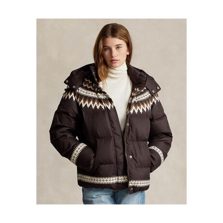 ウォーターリペラント フーデッド ダウン ジャケット | ポロ ラルフ  