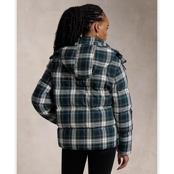 ua★Polo Ralph Lauren チェックダウンジャケットMサイズ チェック キルテッド ダウン ジャケット | ポロ ラルフ ローレン