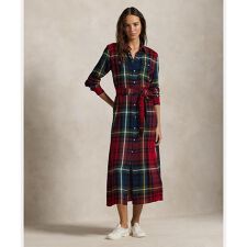 ウールブレンド ジャージー タートルネック ミディ ドレス | ポロ  