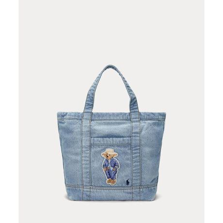 Polo ベア デニム スモール トート | ポロ ラルフ ローレン(POLO RALPH 