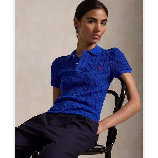 ケーブルニット ポロシャツ | ポロ ラルフ ローレン(POLO RALPH LAUREN
