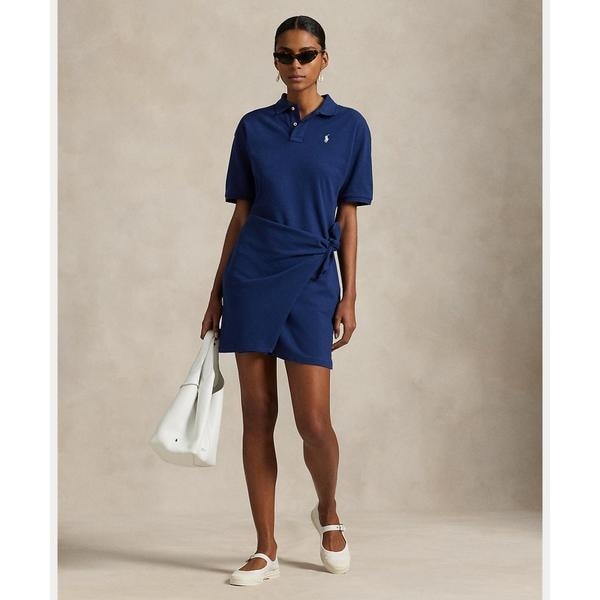 Polo Ralph Lauren ハイブリッド セータープリ―テッド ドレス POLO RALPH LAUREN ワンピース ハイブリッド セータープリ