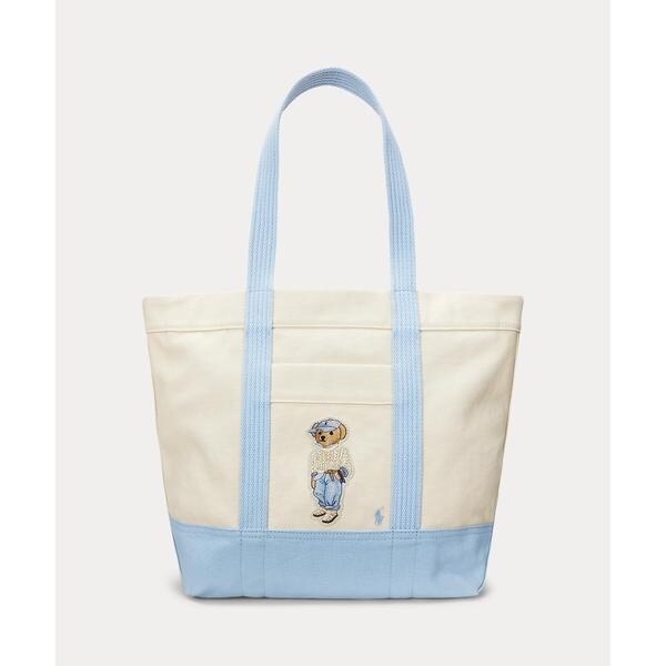 Polo ベア キャンバス ミディアム トート | ポロ ラルフ
