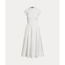 コットン ショートスリーブ ドレス