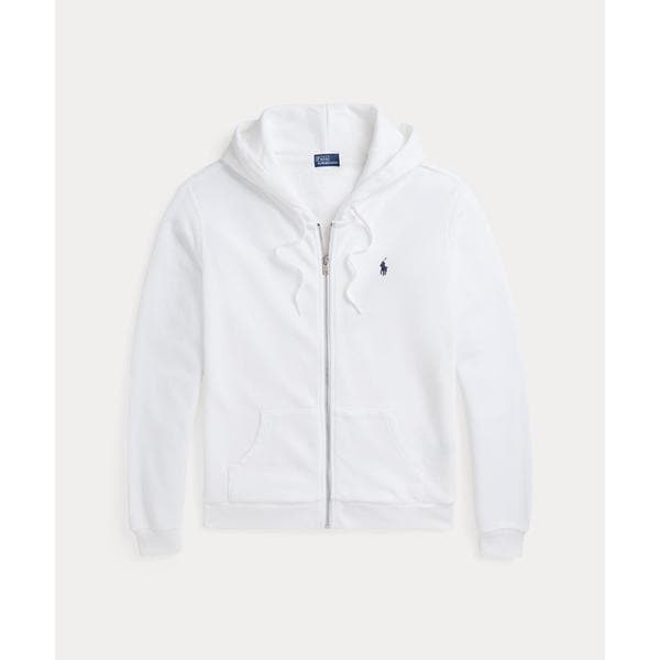 ポロ ラルフ ローレン POLO RALPH LAUREN コットン フリース フルジップ フーディ （100ホワイト） コットン フリース フルジップ フーディ（パーカー）｜POLO