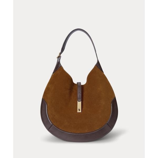 Polo ID スエード ミニ ショルダー バッグ | ポロ ラルフ