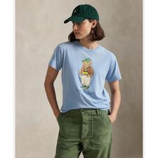Polo ベア コットン ジャージー Tシャツ