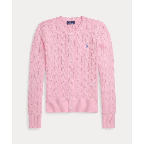 POLO RALPH LAUREN - ポロ ラルフローレン ロゴワッペン装飾カーディガン ニット 長袖 XS 濃紺 黄 ポロ ラルフローレン ロゴワッペン装飾カーディガン ニット 長袖