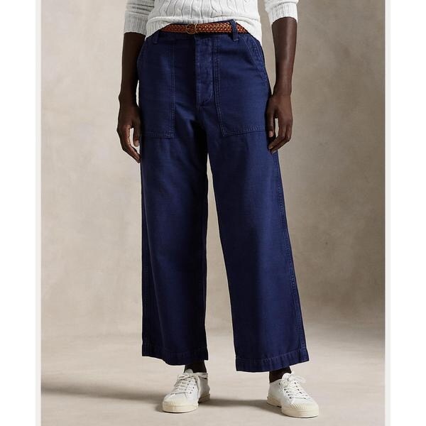 新品　25SS　ポロバイラルフローレン Ricky ワイドレッグクロップパンツ Ricky ワイドレッグ クロップ パンツ | ポロ ラルフ ローレン