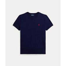 ショートスリーブ クルーネック セーター