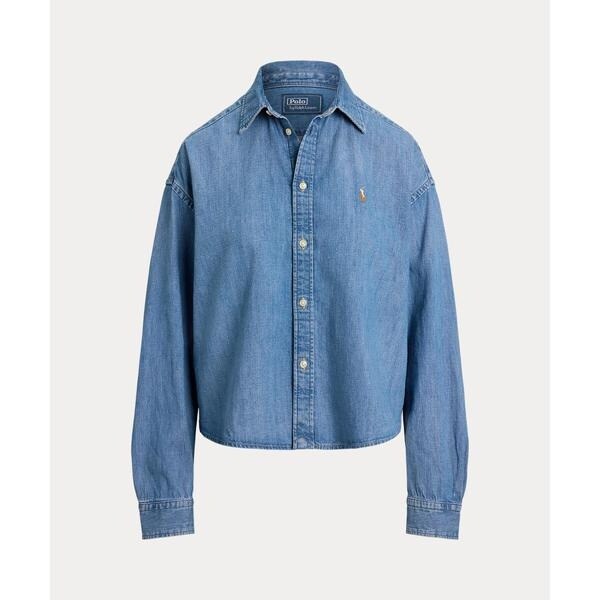 クロップド ボクシー デニム シャツ　POLO RALPH LAUREN s7-AI211969457001_alternate1
