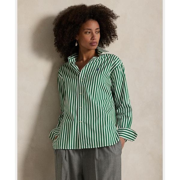 クロップド ボクシー デニム シャツ　POLO RALPH LAUREN クロップド ボクシー デニム シャツ | ラルフ ローレン公式