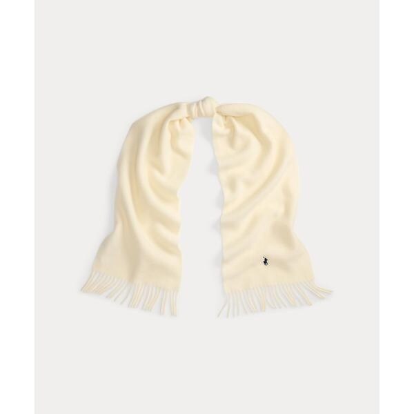 フリンジトリム ウール マフラー | ポロ ラルフ ローレン(POLO RALPH