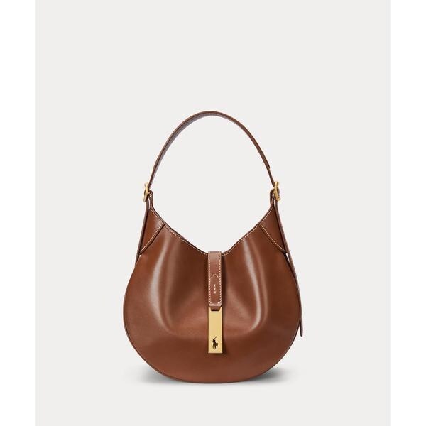 Polo ID スエードレザー スモール ショルダー バッグ | ポロ ラルフ