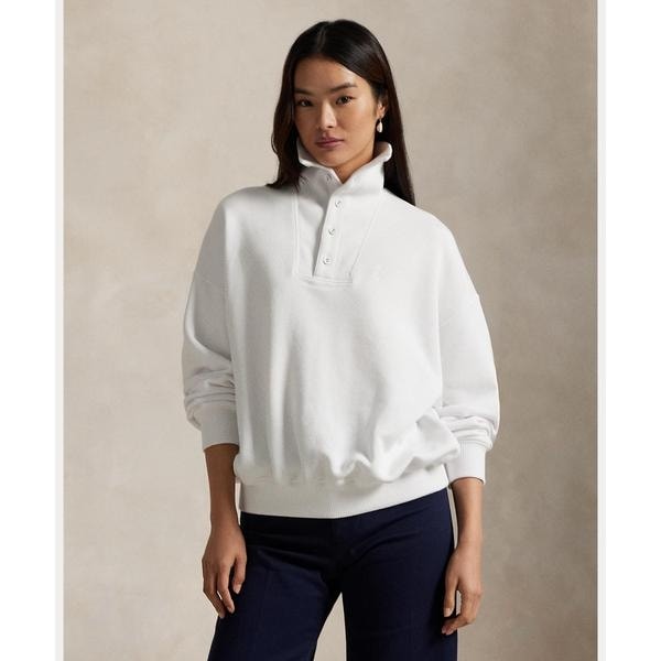 リブトリム モックネック プルオーバー | ポロ ラルフ ローレン(POLO