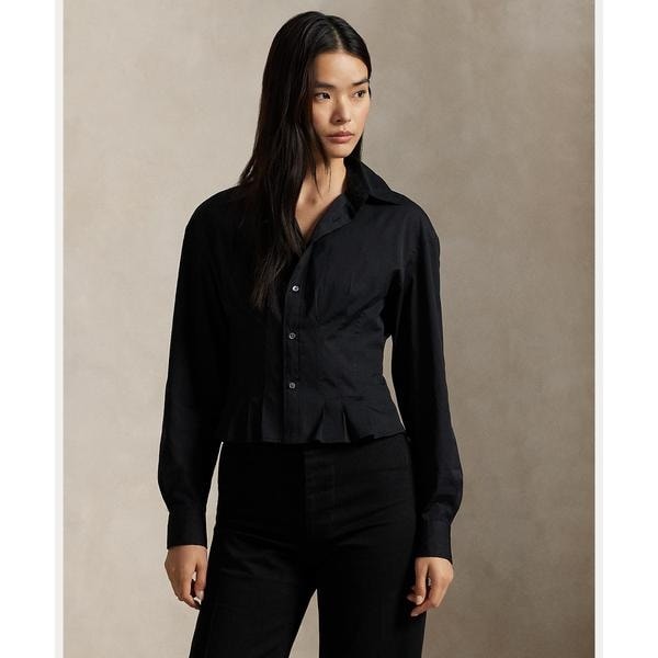 40 POLO RALPH LAUREN ベルテッド ウール ブレンド ツイル ベルテッド ウールブレンド ツイル シャツ | ポロ ラルフ ローレン