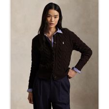 ポロ ラルフ ローレン(POLO RALPH LAUREN)のケーブルニット ウールカシミヤ カーディガン
